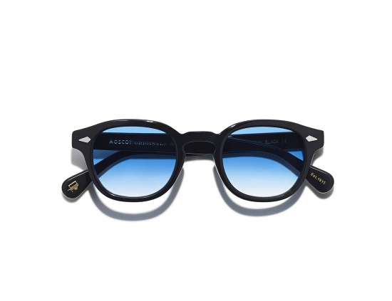 MOSCOT LEMTOSH SUN BASE 2 BLACK BROADWAY BLUE FADE